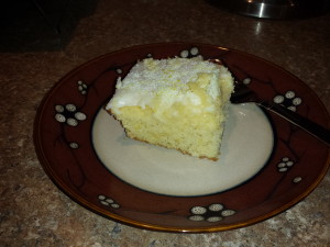 Lemon Buttermilk Sheet Cake from Cooks Country